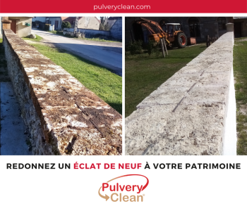 Pulvery clean nettoyage de murs et façades - PulveryClean